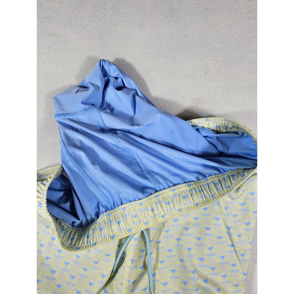 Robert Graham Martini Tower Yellow Blue Swim Trunks Men XL SMRG102 New - Picture 9 of 11